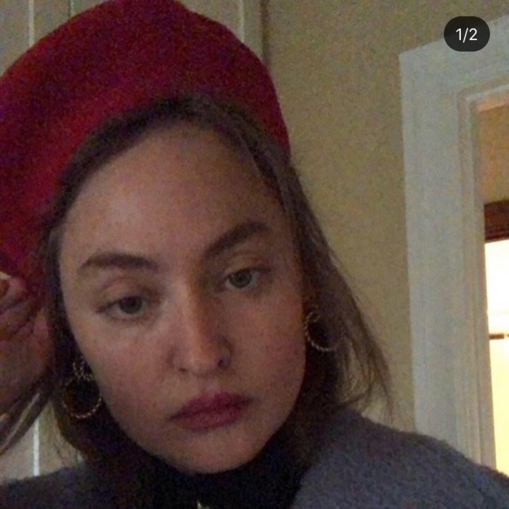 Red raspberry beret